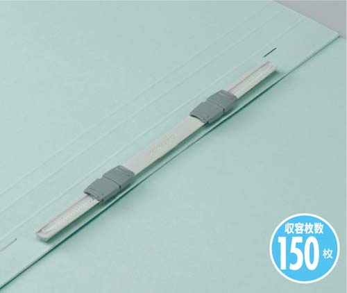 フラットファイルダブルとじ具タイプＡ４縦　青１０冊