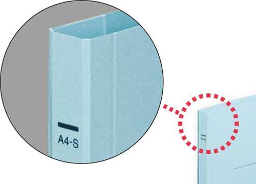 フラットファイルエコノミー　Ａ４縦　青　１０冊