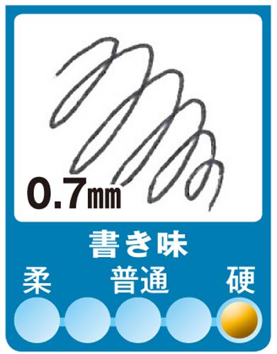 三菱ボールペン　ＳＡ－Ｒ　０．７ｍｍ　黒　１０本入