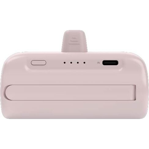 GRAVITY P5L ポケットサイズ Lightning直接充電 スタンド機能付 PD18W 5000mAh 急速充電 モバイルバッテリー ピンク