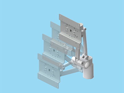2Kg対応2軸タイプ フル機能 ショートアーム本体ユニット
