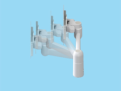 2Kg対応2軸タイプ 並行移動式 アーム本体ユニット