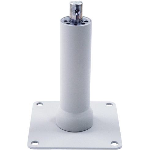 PS9シリーズ用 ロング支柱卓上取付ブラケット(取付穴径7mm・ライトグレー)