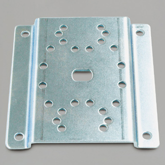 VESA規格75mm 取付アダプタ(三価クロメート メッキ)