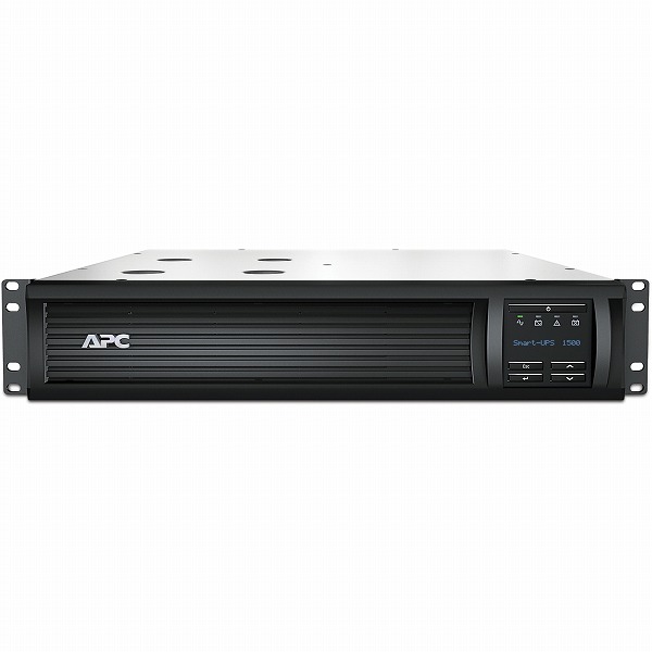 APC Smart-UPS、Line Interactive、1500VA、Rackmount 2U、230V、4x IEC C13 outlets、SmartConnect Port+SmartSlot、AVR、LCD