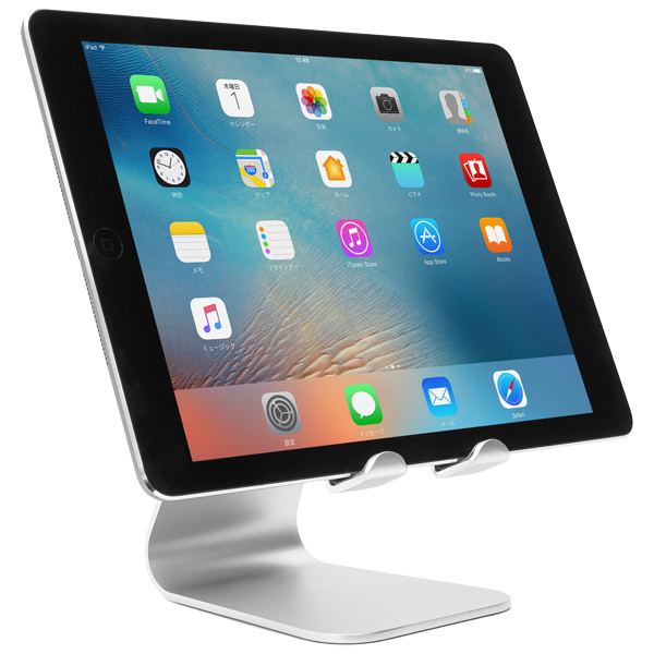 BIG SWING-STAND BY ME タブレット用アルミスタンド シルバー