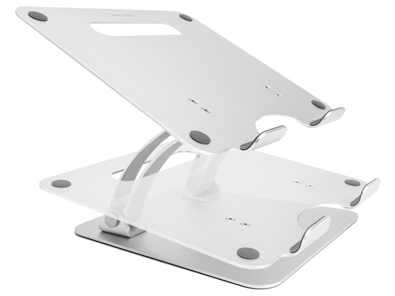ノートパソコン用アルミスタンド LIFT UP-STAND BY ME シルバー