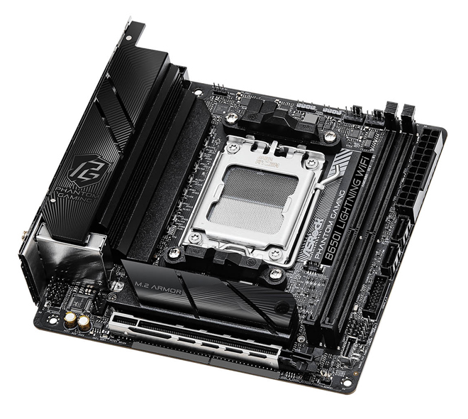 B650チップセット搭載 ゲーミングエントリー向けマザーボード 2年保証 B650I Lightning WiFi