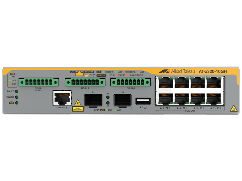 AT-x320-10GH-N7 アカデミック PoEスイッチ