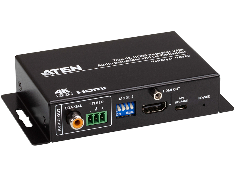 4K60p対応 HDMIオーディオエンベッダー/ディエンベッダー