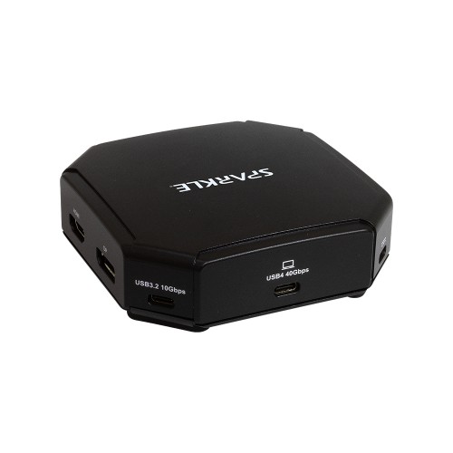 SPARKLE USB4 TRAVEL DOCK/USB4.0((Type-C)最大85W高速供電)x1/最大40Gbps のデータ転送速度