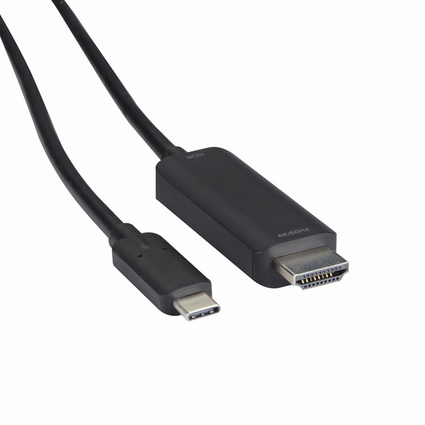 USB-C to HDMI2.0 4K60 変換ケーブル 0.9m
