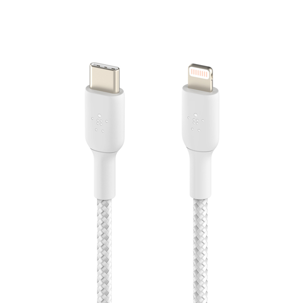 BoostCharge USB-C to ライトニングケーブル 2m ホワイト