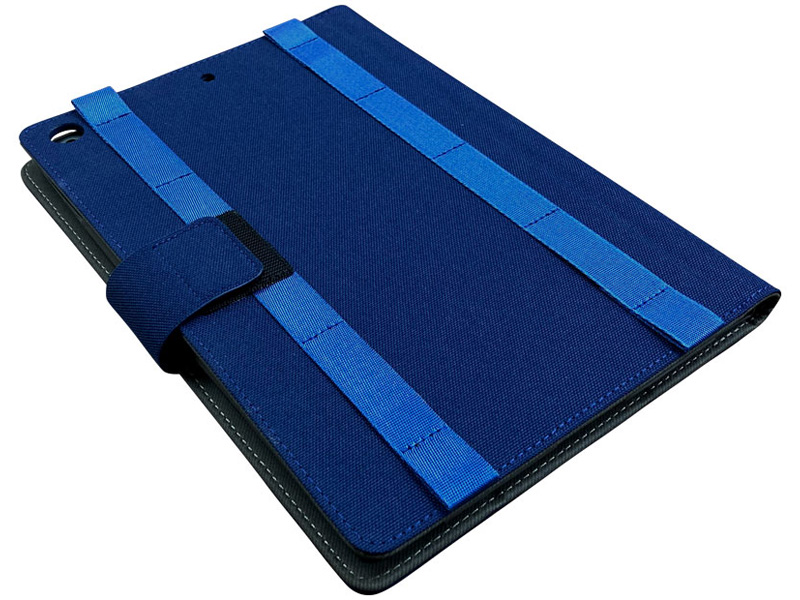 Apple iPad 第9～7世代（10.2インチ）対応 高耐久ナイロン保護ケース（ブルー）