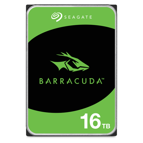 Seagate BarraCuda 3.5 16TB 内蔵HDD メーカー2年保証 SATA 6.0Gb/s 512MB 7200rpm ST16000DM001 CMR
