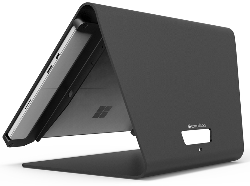 Surface Pro用ノーリ・キオスク黒 セキュリティスタンド POSレジ 受付