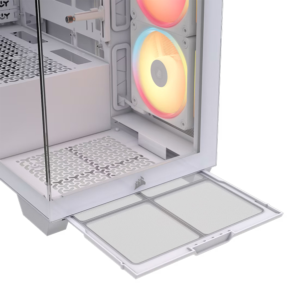 ミドルタワー型PCケース 3500X LX-R RGB iCUE LINK Mid-Tower White