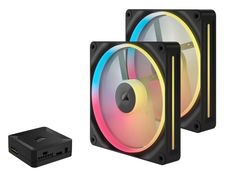PCケースファン iCUE LINK LX140-R RGB Dual Fans Reverse Starter Kit
