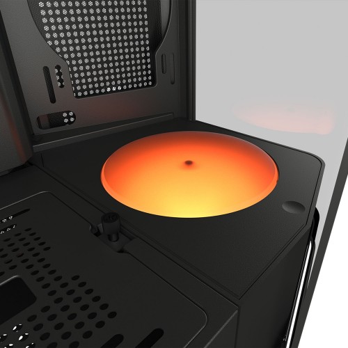 FV270 LUMINOUS ROTATING PLATFORM Black/PCケース「FV270」「FV270 RGB」専用のARGB対応回転台/ボトムファンと交換してケース内にフィギュアなどを飾ることが可能