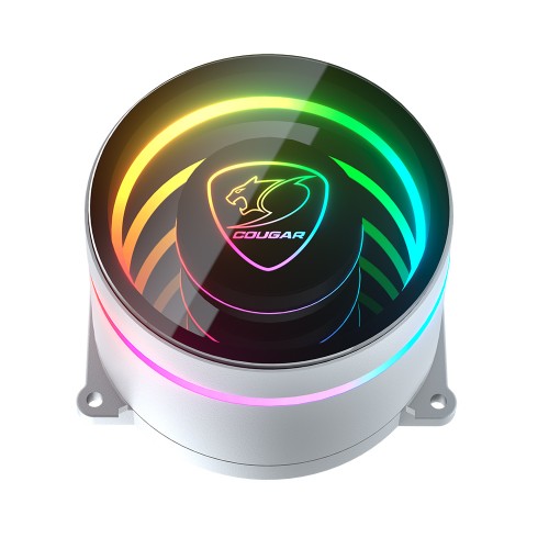 Poseidon Elite 240 ARGB White/240mm水冷CPUクーラー/インフィニティミラーデザインの回転式水冷ヘッド/Intel LGA1851/1700/1200/115X/1366/AMD AM5/AM4/AM3/AM2/FM2/FM1