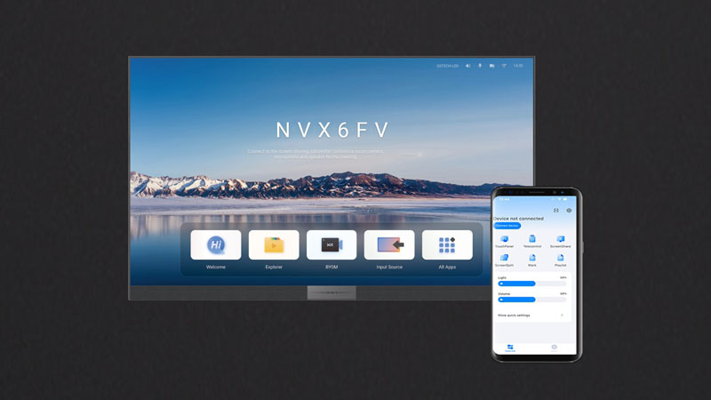 X WALL V3 COB 162型/3840×2160/HDMI2.0/1.4、USB2.0/3.0、Type-C、3.5Audio、RS232/ブラック/スピーカー：あり