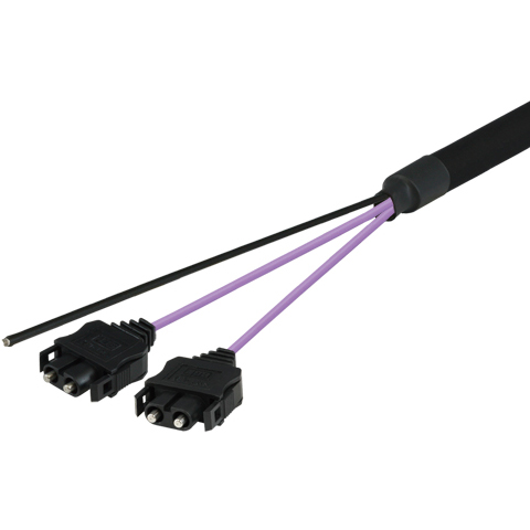 MELSECNET対応光ファイバケーブル（大口径石英ガラスタイプ） 屋外用（補強） 5m