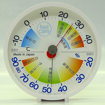 生活管理温湿度計 feel care