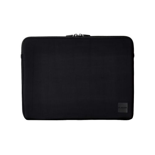 パソコンケース/薄型/ファスナーケース/衝撃吸収/14インチ/ブラック