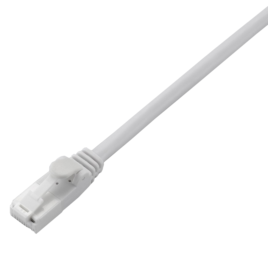 RoHS ツメ折れ防止LANケーブル(Cat5E)/20m/ホワイト