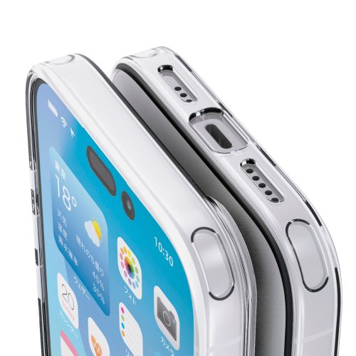 iPhone 17/ソフトケース/クリスタルクリア/MAGKEEP/クリア