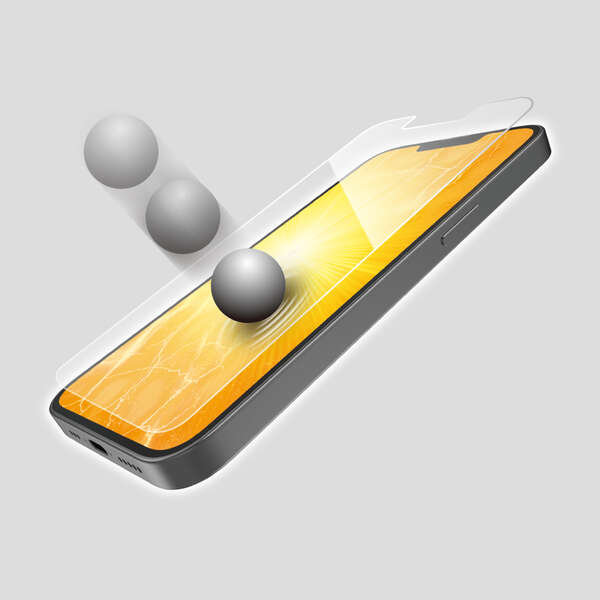 iPhone 17e/16e/iPhone14/iPhone13/iPhone13 Proフィルム/衝撃吸収/高透明