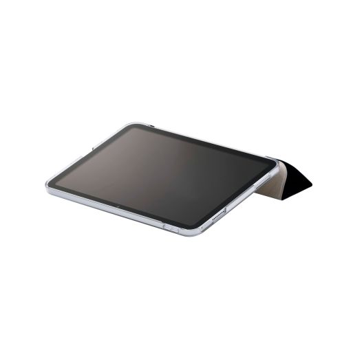 iPad 11インチ(A16)/10.9インチ(第10世代)/フラップケース/薄型軽量/背面クリア/2アングル/スリープ対応/ネイビー