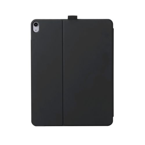 13インチiPad Air(M2)/フラップケース/ソフトレザー/ドローイング/アングル8段階/スリープ対応/ブラック