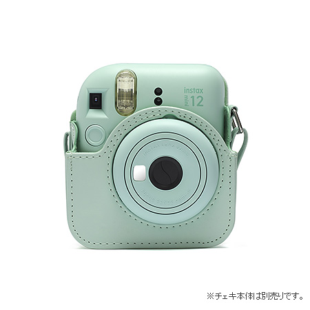 INSTAX mini 12 カメラケース グリーン