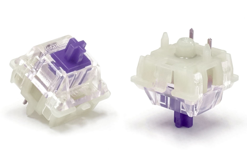 CHERRY MX2A RGB 5ピン スイッチ70個セット 紫軸