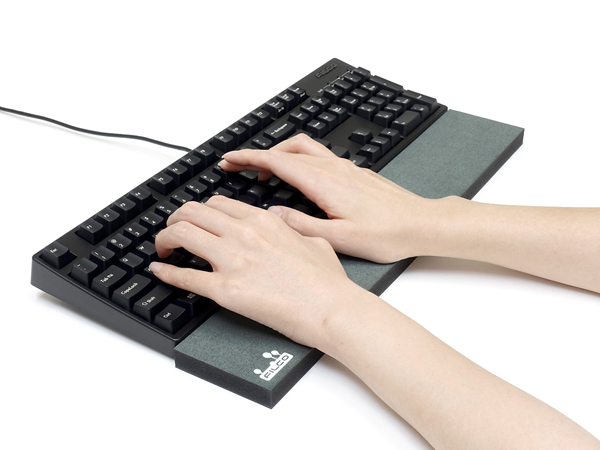 Majestouch Wrist Rest Macaron 17mm厚 Lサイズ シナモン