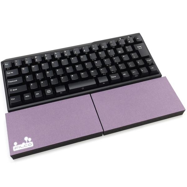 FILCO Majestouch Wrist Rest Macaron 厚型17mm Sサイズ 分離型(2分割) Lavender