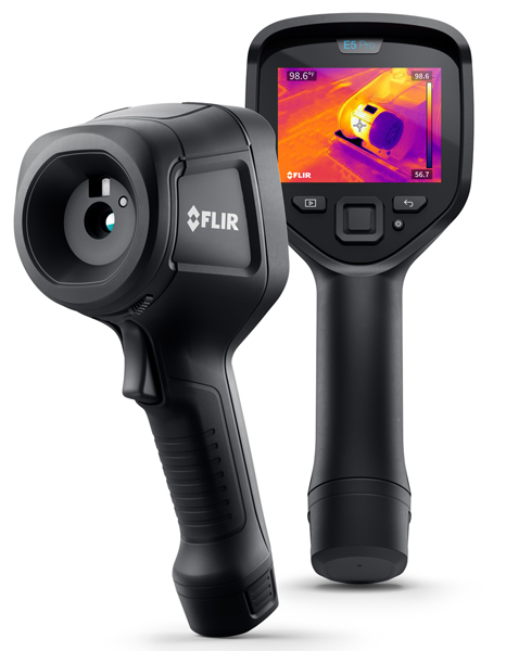 ハンドヘルド型赤外線カメラ Flir E5 Pro
