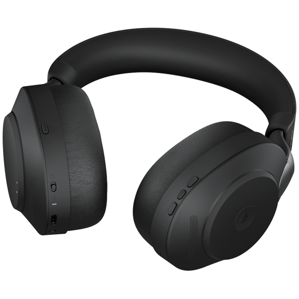 Jabra 無線ヘッドセット USB-C 両耳 MS認定 「Jabra Evolve2 85 MS Stereo USB-C Black」