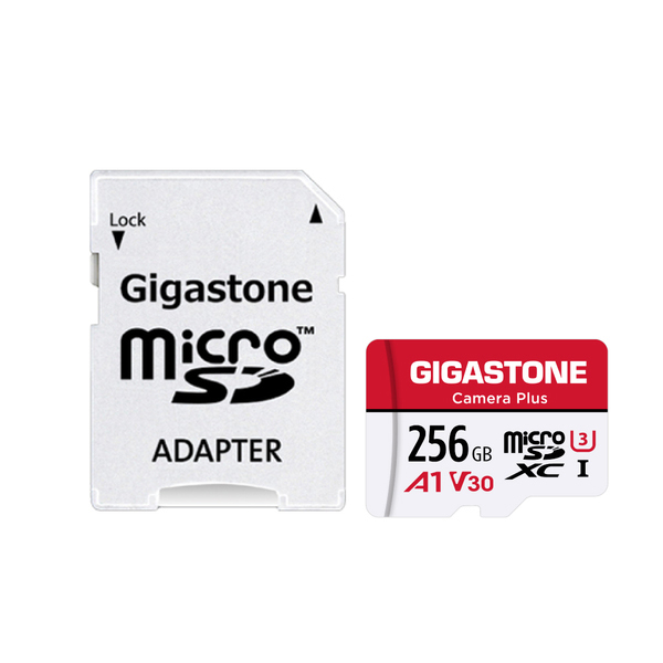 microSDXCカード 256GB SDカードケース付き UHS-I U1 A1スペック 最大読み取り速度100MB/s 4K & Full HDビデオ撮影対応