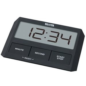 ガラスにつくタイマー ブラック