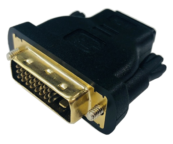 HDMIメス/DVI-Dオス変換アダプタ