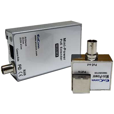 PoE Plus対応 同軸ケーブル伝送器