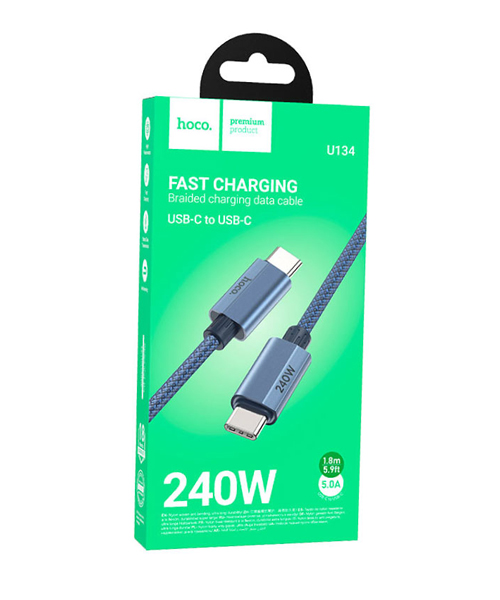 hoco U134 PD240W Type-Cケーブル ダークブルー