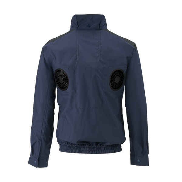 Nクールウェア・長袖 /2L・ネイビー[電動ファン別売り]