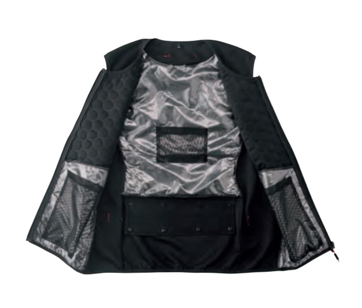 Nヒートベスト（キルト）ブラック 2L