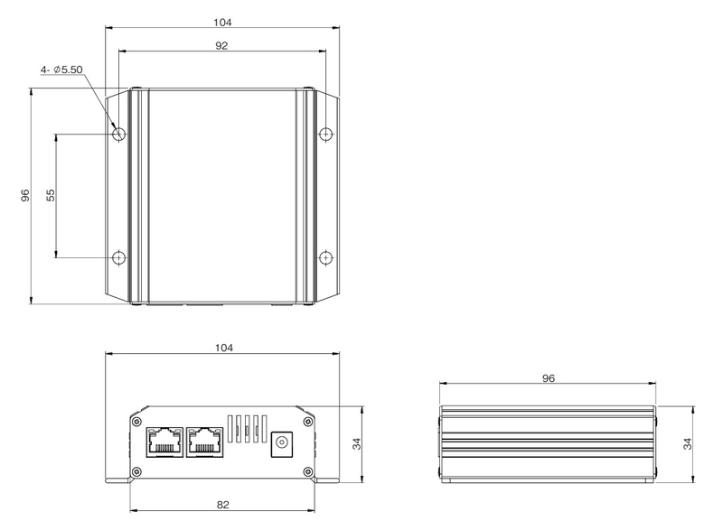 長距離PoE延長機