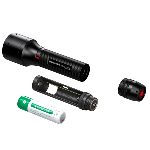 レッドレンザー P6R Core QC LED懐中電灯 充電式 光束270lm 照射距離335m 点灯時間110h