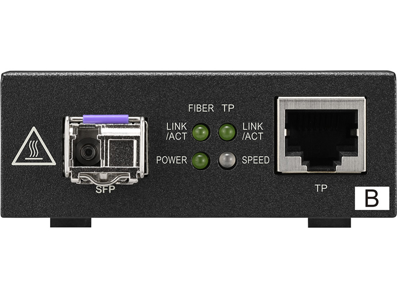 Giga対応 光メディアコンバーター 10kmモデル WDM Bタイプ