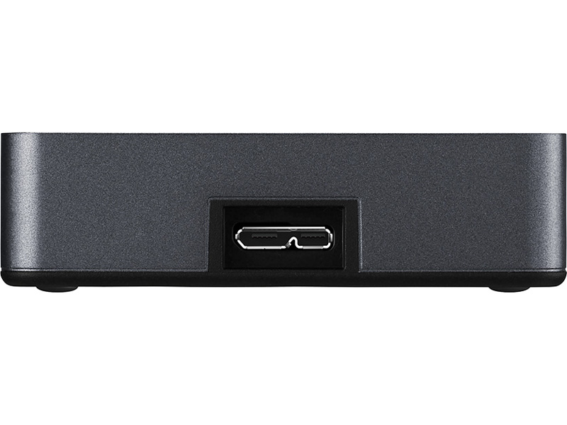 USB3.1（Gen.1）対応 耐衝撃ポータブルHDD 4TB ブラック